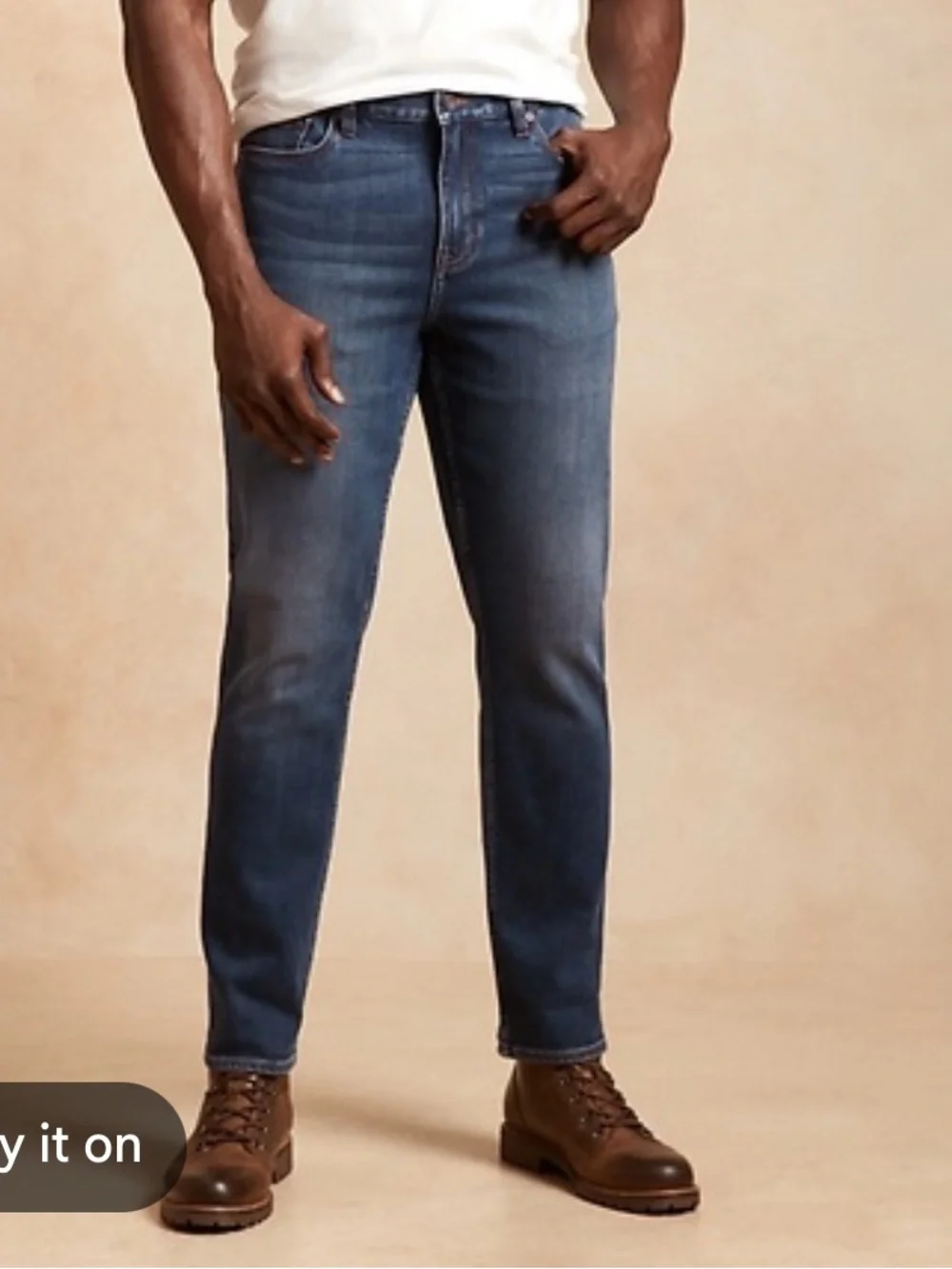 BANANA REPUBLIC SLIM LEGACY MENS JEAN NWT SIZE 35W x 30L
